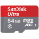 Карта пам'яті SanDisk 64 ГБ microSDXC C10 UHS-I R80 МБ/с Ultra Android